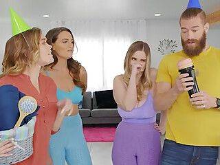 Codi Vore - Xander Corvus - Katie Kush - Brazzers - Lesbian Roomies Codi Vore And Nolina Nyx Give Xander A Steamy 3some As A Birthday Present - theyarehuge.com